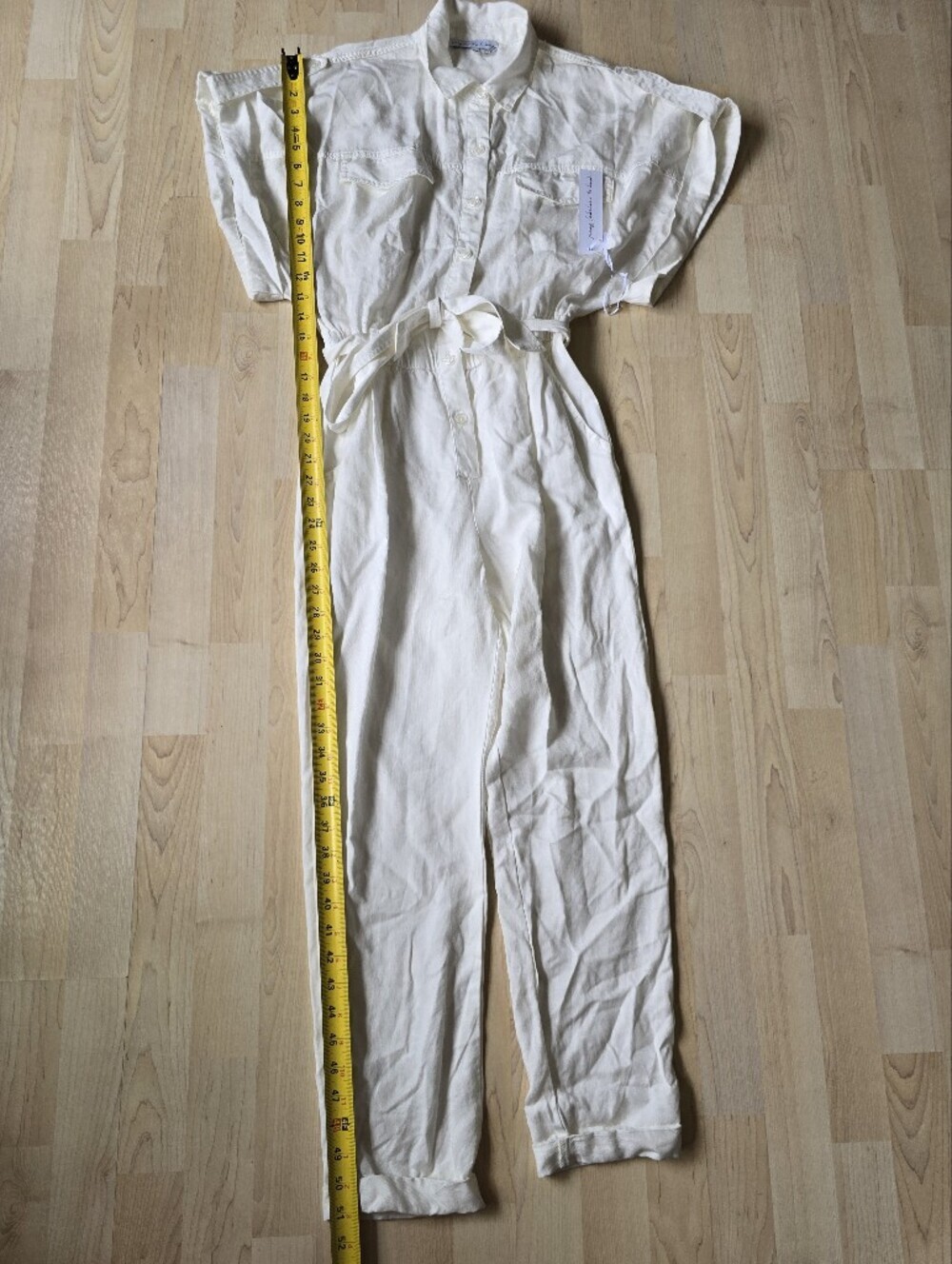 Young Fabulous & Broke White Greylin Utility Jumpsuit Size XS NWT - Picture 8 of 14